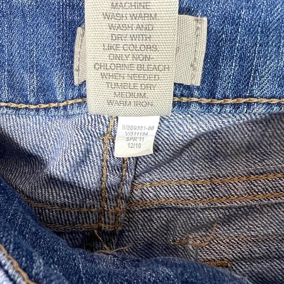 Gap Curvy Flare Low Rise Cropped Jeans 4/27 - Picture 6 of 7